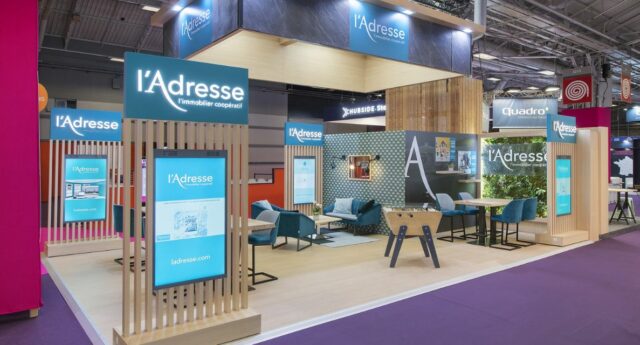 Stand L'Adresse à Franchise Expo