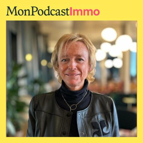 Isabelle Penne Dupont dg inter invest immobilier en pochette de Mon Podcast Immo