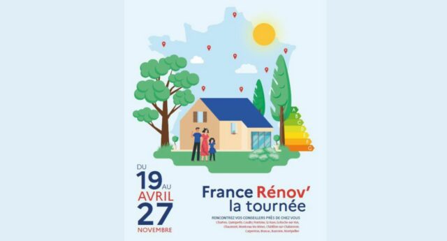 Affiche de la tournee France Renov