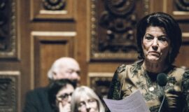 La senatrice Dominique Estrosi Sassone au Senat