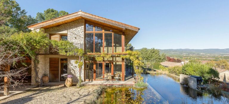 Maison Bioclimatique à Gordes