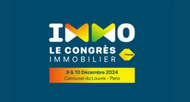 Affiche Immo - le Congrès immobilier FNAIM 2024