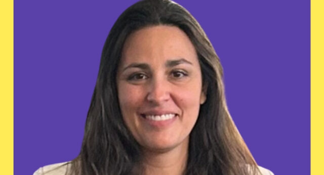 Portrait de Sandra Robles Lebailly CEO Adapt Immo en pochette de Mon Podcast Immo