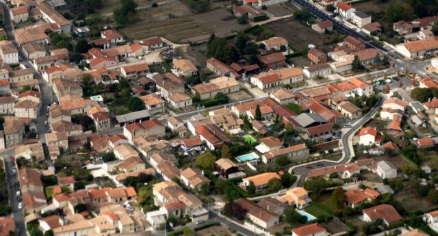 vue artienne de Merignac