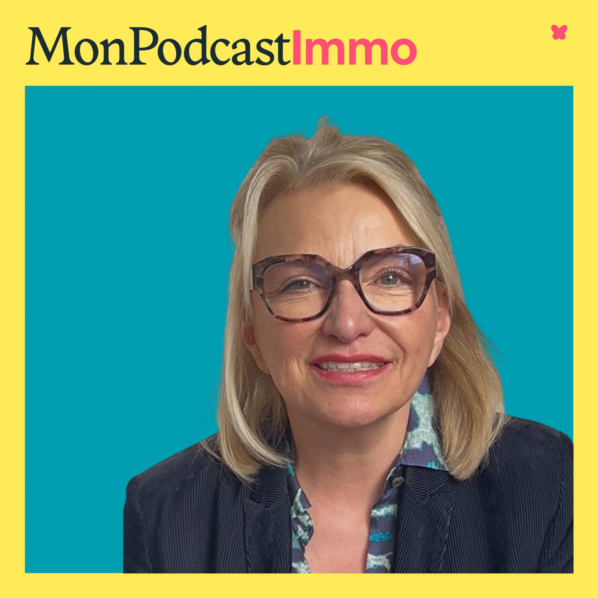 Veronique Bougardier en pochette de Mon Podcast Immo
