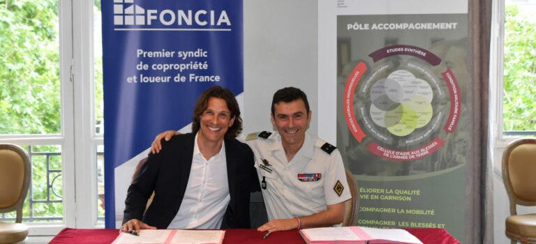 Foncia et l’armée de Terre signent une convention de partenariat