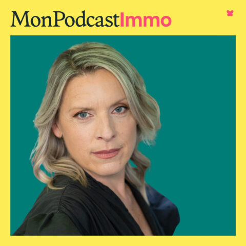 Severine Amate en pochette de Mon Podcast Immo