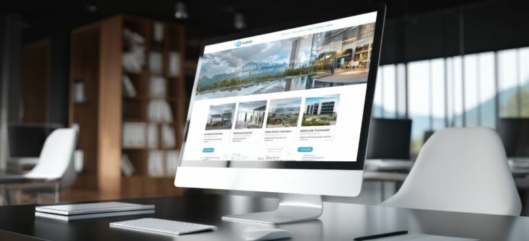Visibilité digitale et agence immobilière, illustration du rôle complémentaire web + local.
