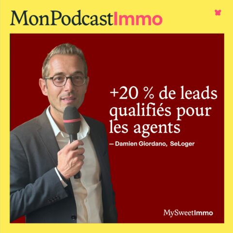Damien Giordano en couverture de Mon Podcast Immo
