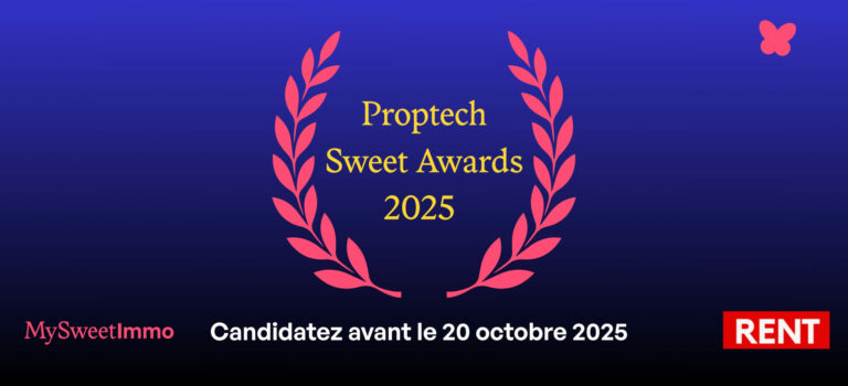 visuel officiel des proptech Sweet Awards 2025