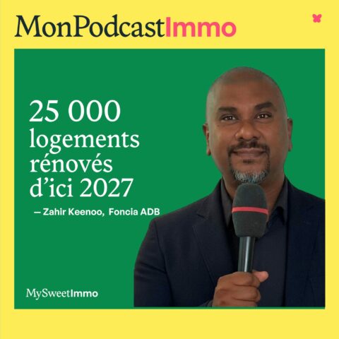 Zahir Keenoo, president de foncia ADB au micro de Mon Podcast Immo