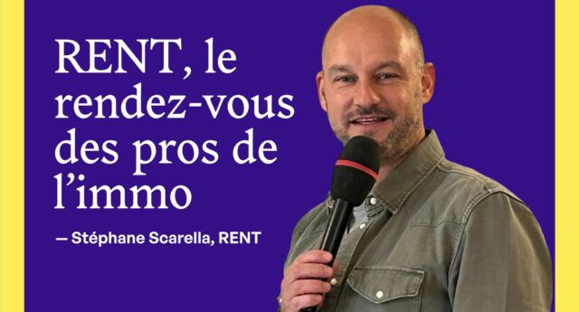 Stephane Scarella, directeur du RENT en pochette de Mon Podcast Immo
