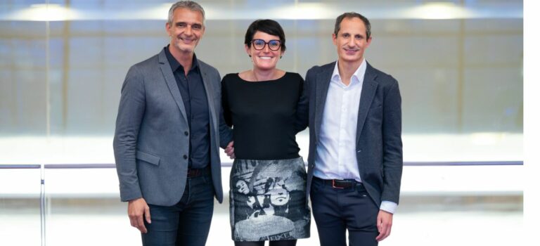 Marc Bremeux, Sandra Franconnet et Gabriel Pacheco, les cofondateurs de SAFTI