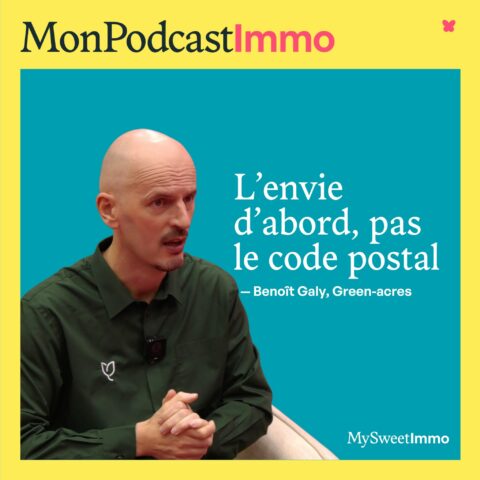 Benoit Galy en pochette de Mon Podcast Immo