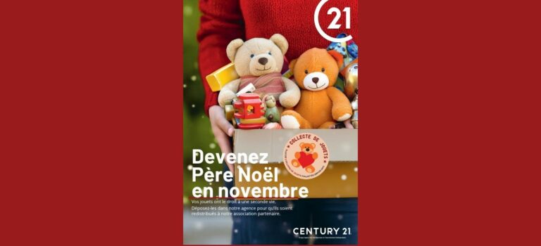 Collecte de jouets dans les agences Century 21
