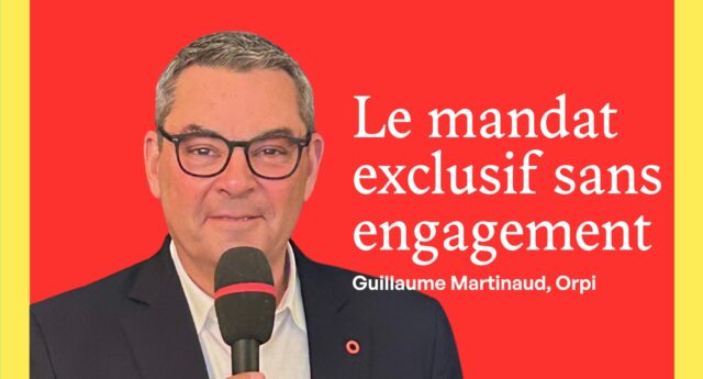 Guillaume Martinaud, président d'ORPI en pochette de Mon Podcast Immo