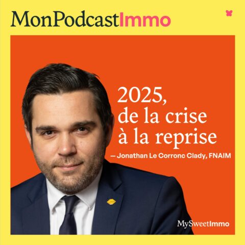 Jonathan Le Corronc Clady en pochette de Mon Podcast Immo