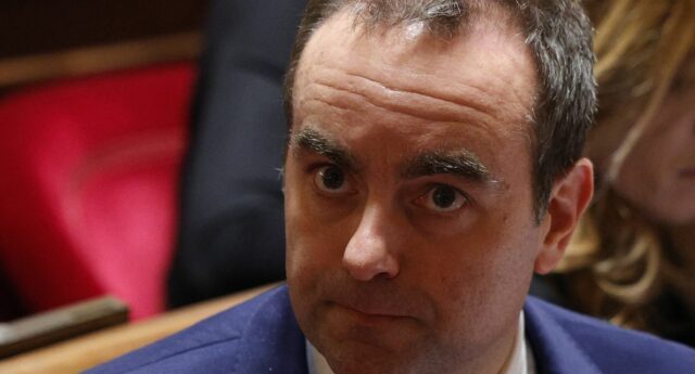 Le premier ministre Sebastien Lecornu au Senat