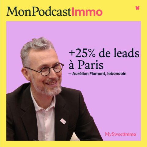 Aurélien Flament (leboncoin) en pochette de Mon Podcast Immo