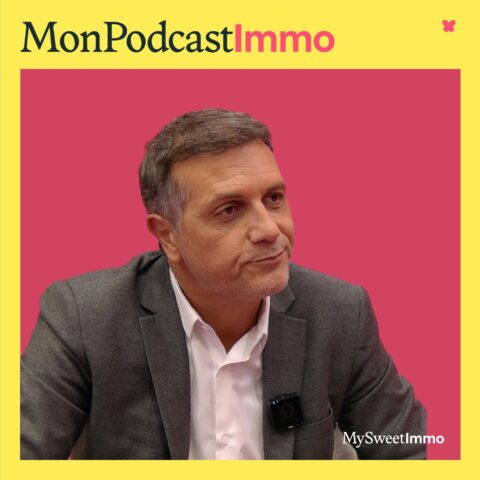 Brice Cardi président de l'adresse en pochette de Mon Podcast Immo