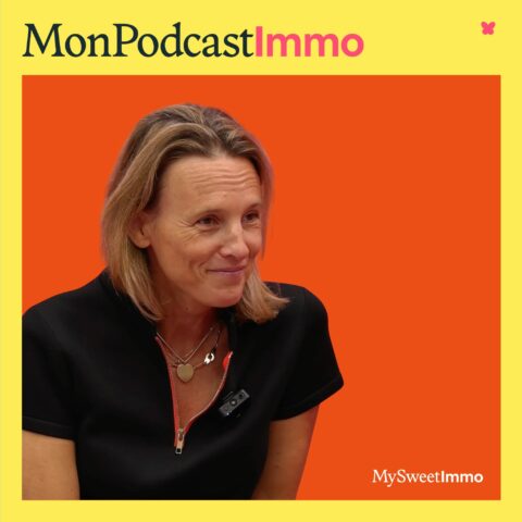 Emilie Viala en pochette de Mon Podcast Immo
