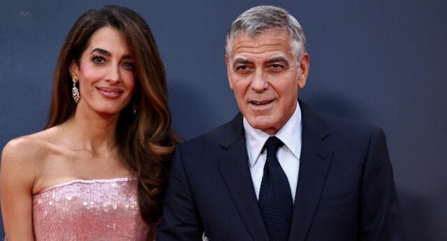 Georges Clooney et Amal Clooney au