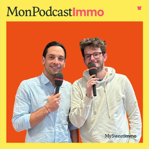 Julien Cordier et Maxime Viniane (leboncoin) en pochette de Mon Podcast Immo