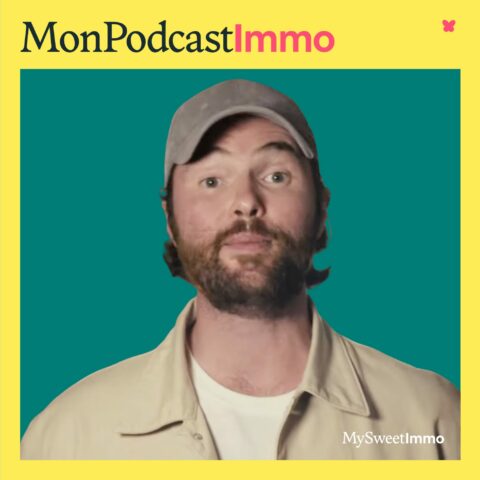 Maxime Jegat en pochette de Mon Podcast Immo