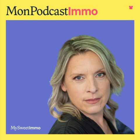 Severine Amate en pochette de Mon Podcast Immo