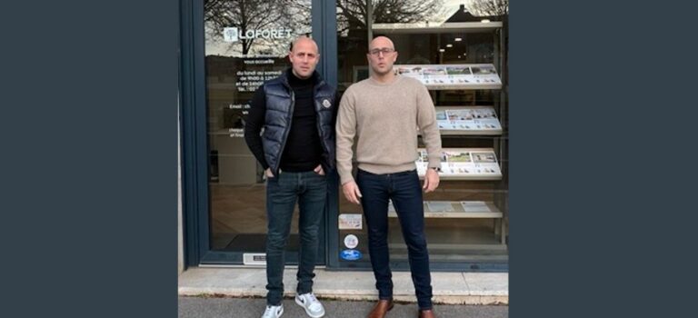 Brice et Tanguy Mercier, franchises Laforet à Chartres