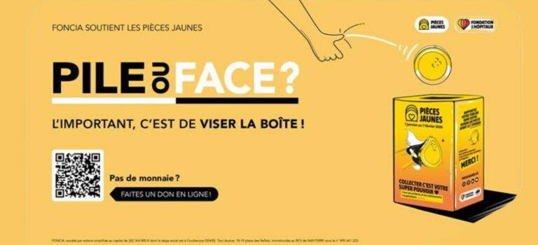 Foncia mobilise pour l'operation Pieces Jaunes