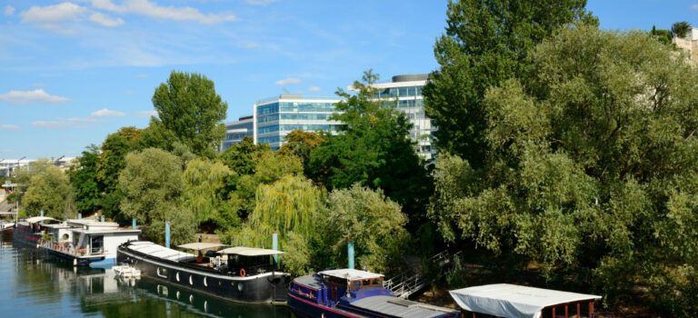 vue de la ville de Levallois Perret