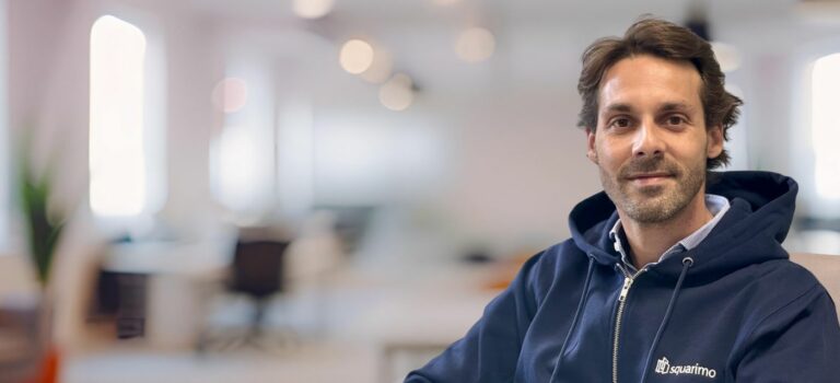 Portrait de Quentin Saint-Guillem, CEO de Squarimo