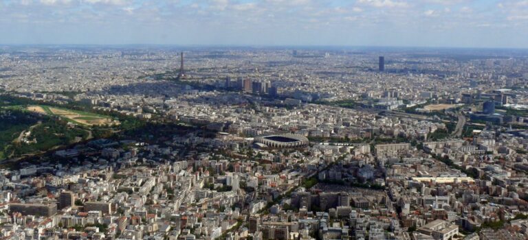 region parisienne vue du ciel