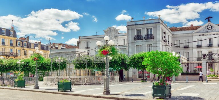 Vue aérienne Fontainebleau