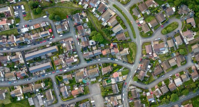 Vue aerienne Seine-et-Marne