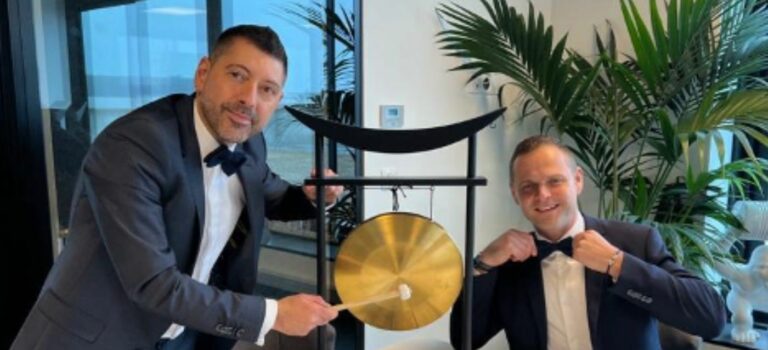 Xavier Belvaux, pdg de We Invest France et Nicolas Lemau fondateur de BL Agent.