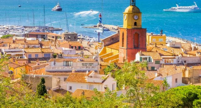 visuel de la ville de Saint-tropez