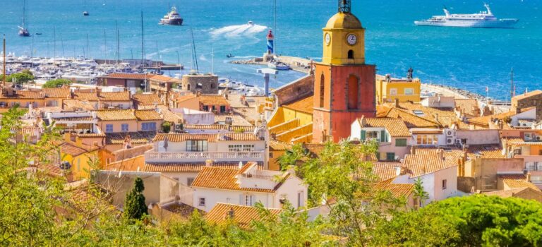 visuel de la ville de Saint-tropez