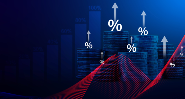 Graphique illustrant hausse du cout emprunt des etats
