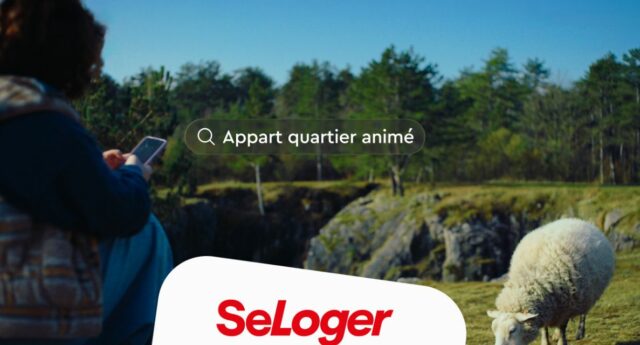 Campagne publicitaire SeLoger 2026 avec la signature « Vous êtes au bon endroit »