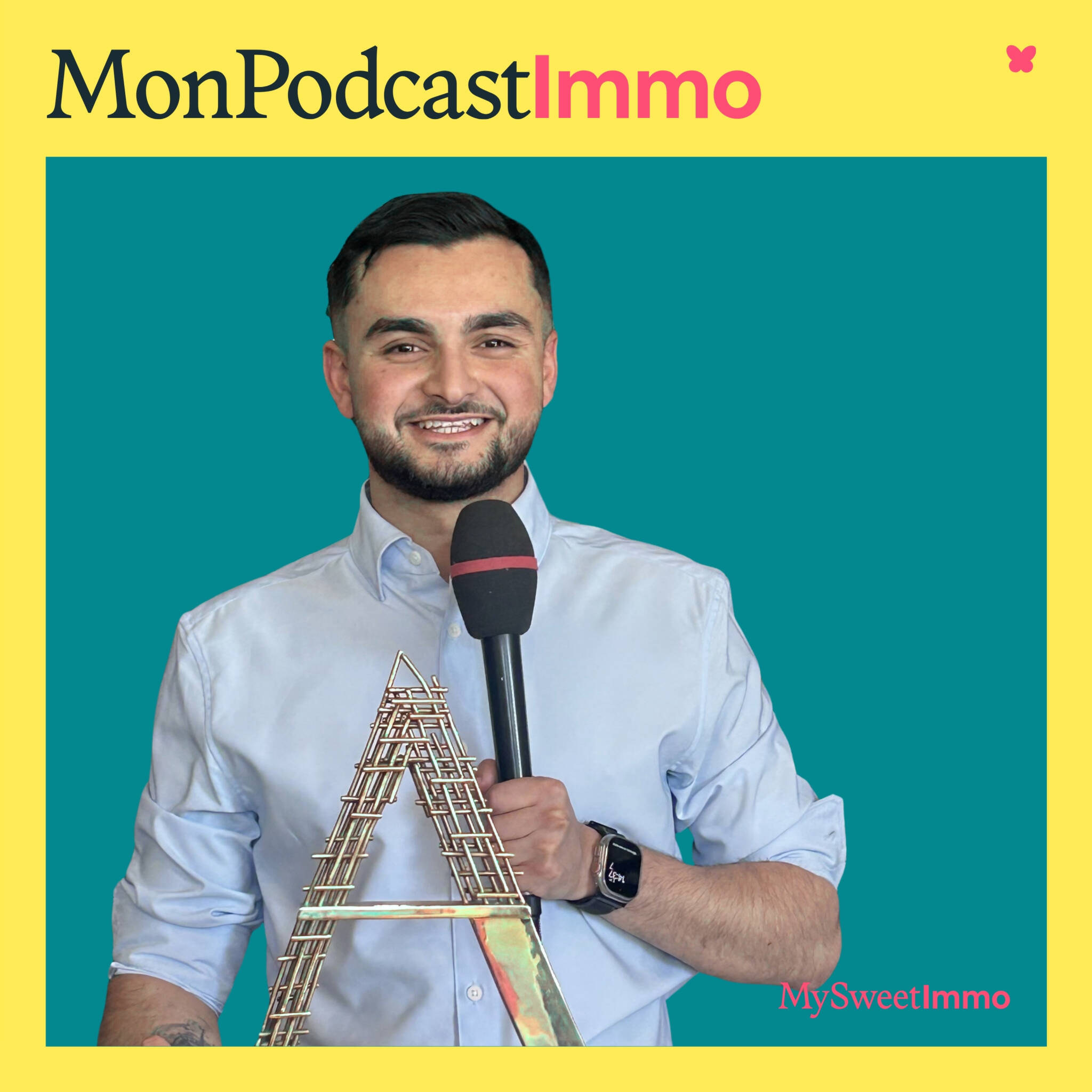 Le conseiller immobilier Samuel Rouche, as des as de l'Adresse au micro de Mon Podcast Immo