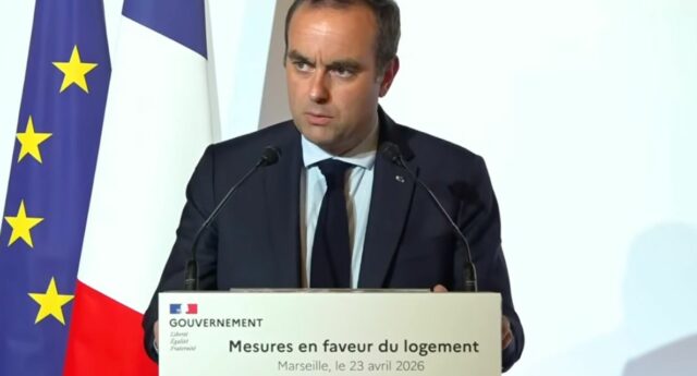 Sébastien Lecornu presente les mesures en faveur du logement à Marseille
