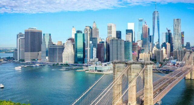Vue de Manhattan à New York
