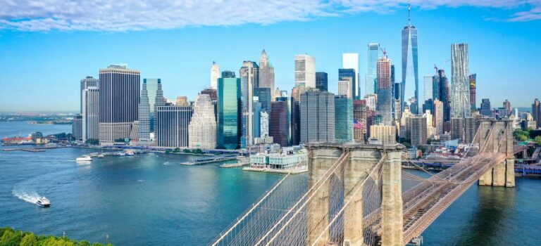 Vue de Manhattan à New York