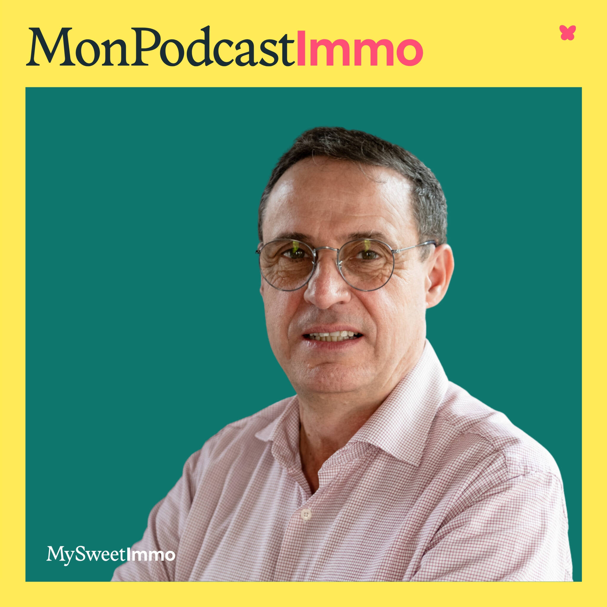 Pascal Bouchet, president de Water Connect en pochette de Mon Podcast Immo, le podcast de MySweetImmo