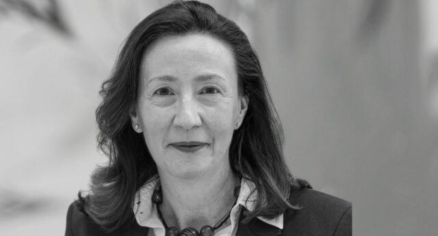 Portrait de Sophie Thibert Belaman, présidente de la chambre des notaires de Paris