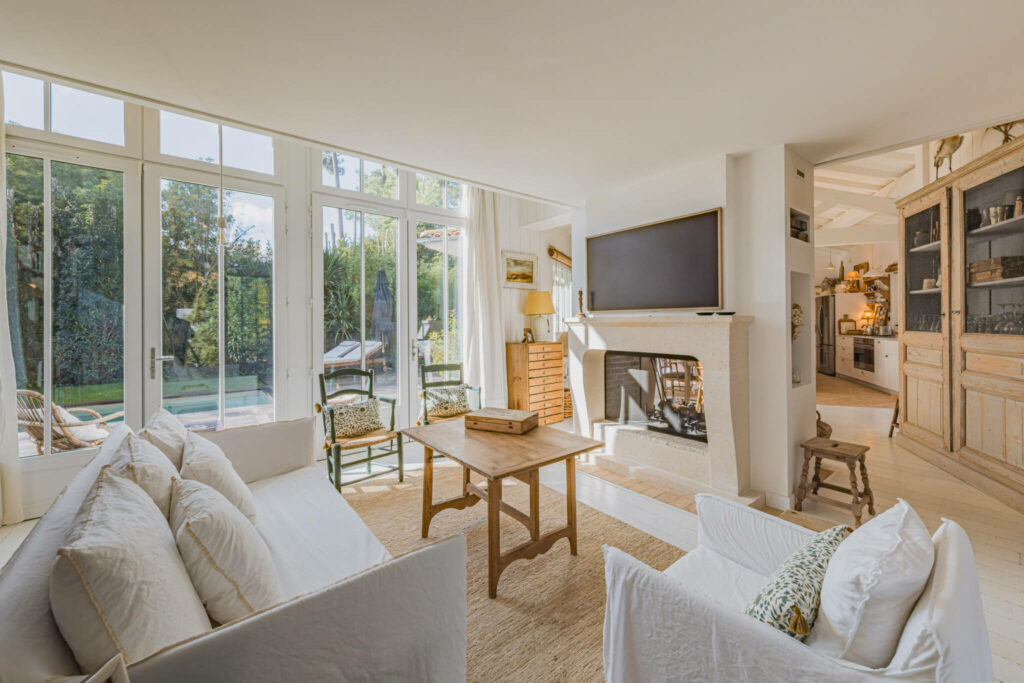 Villa contemporaine avec piscine sur la Presqu’ile du Cap Ferret