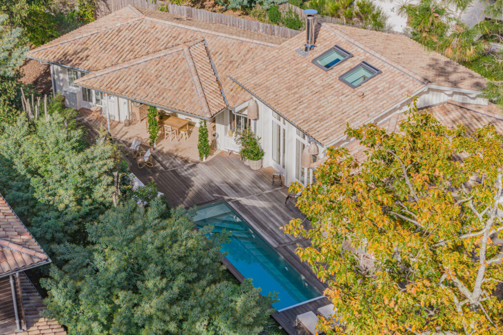 Villa contemporaine avec piscine sur la Presqu’ile du Cap Ferret