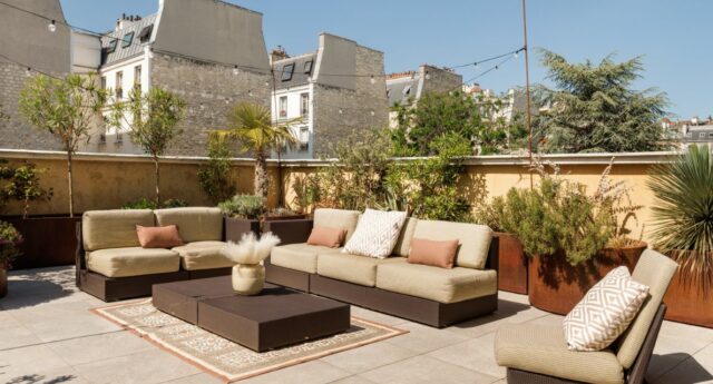 Duplex d’exception avec terrasses dans un hôtel particulier
